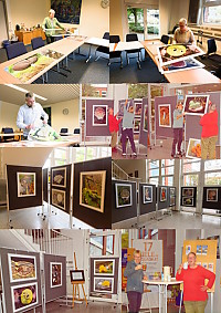 Vorbereitung Pilz-Ausstellung LfU