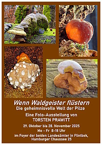 Plakat Pilz-Ausstellung LfU