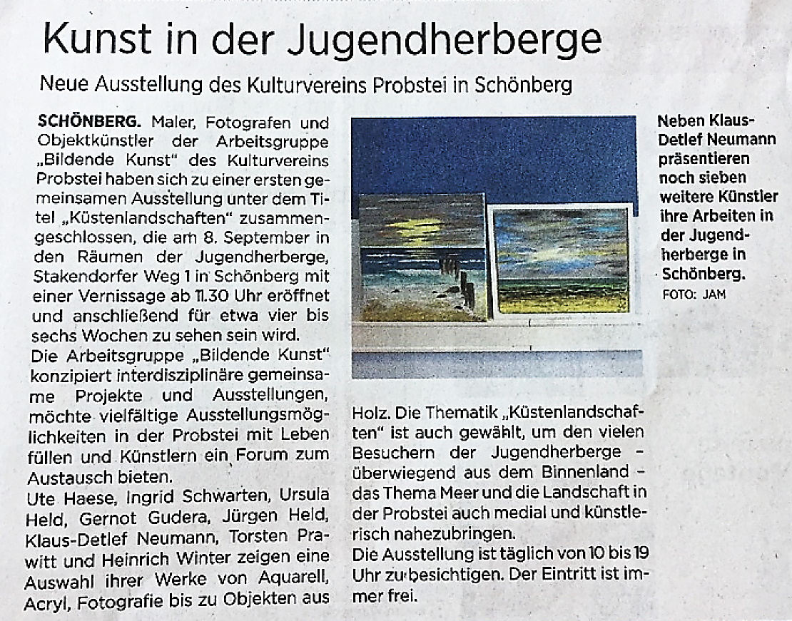 Kieler Nachrichten, 31.08.2019