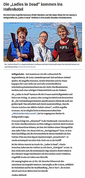 Lübecker Nachrichten, 07.01.2019